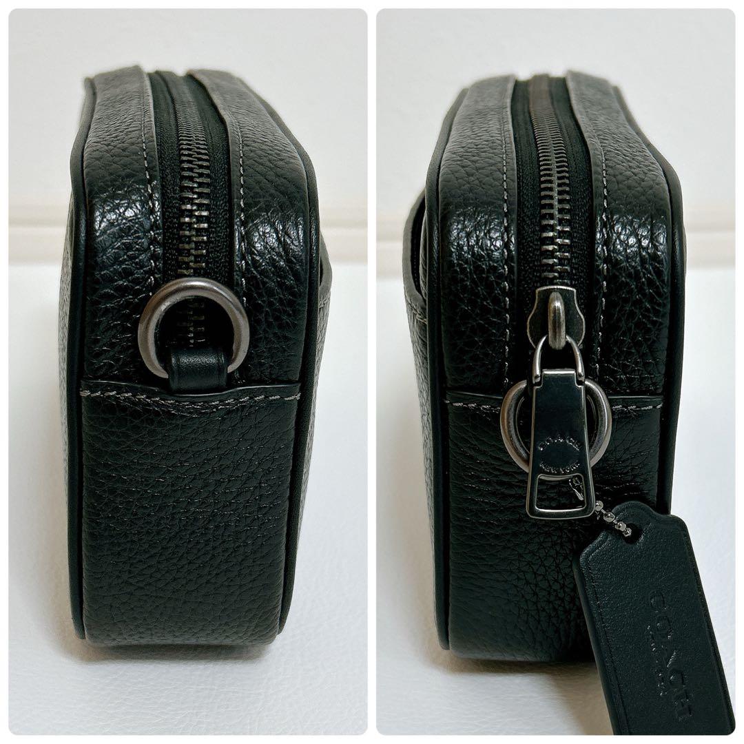 極美品 コーチ ジェイデン ショルダーバッグ クロスボディ 2way レザー 黒