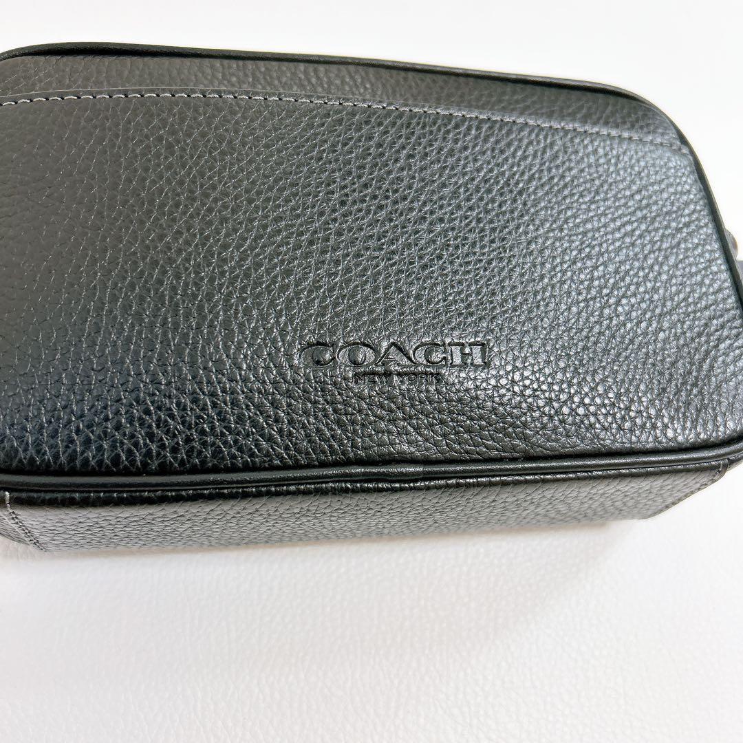 極美品 コーチ ジェイデン ショルダーバッグ クロスボディ 2way レザー 黒