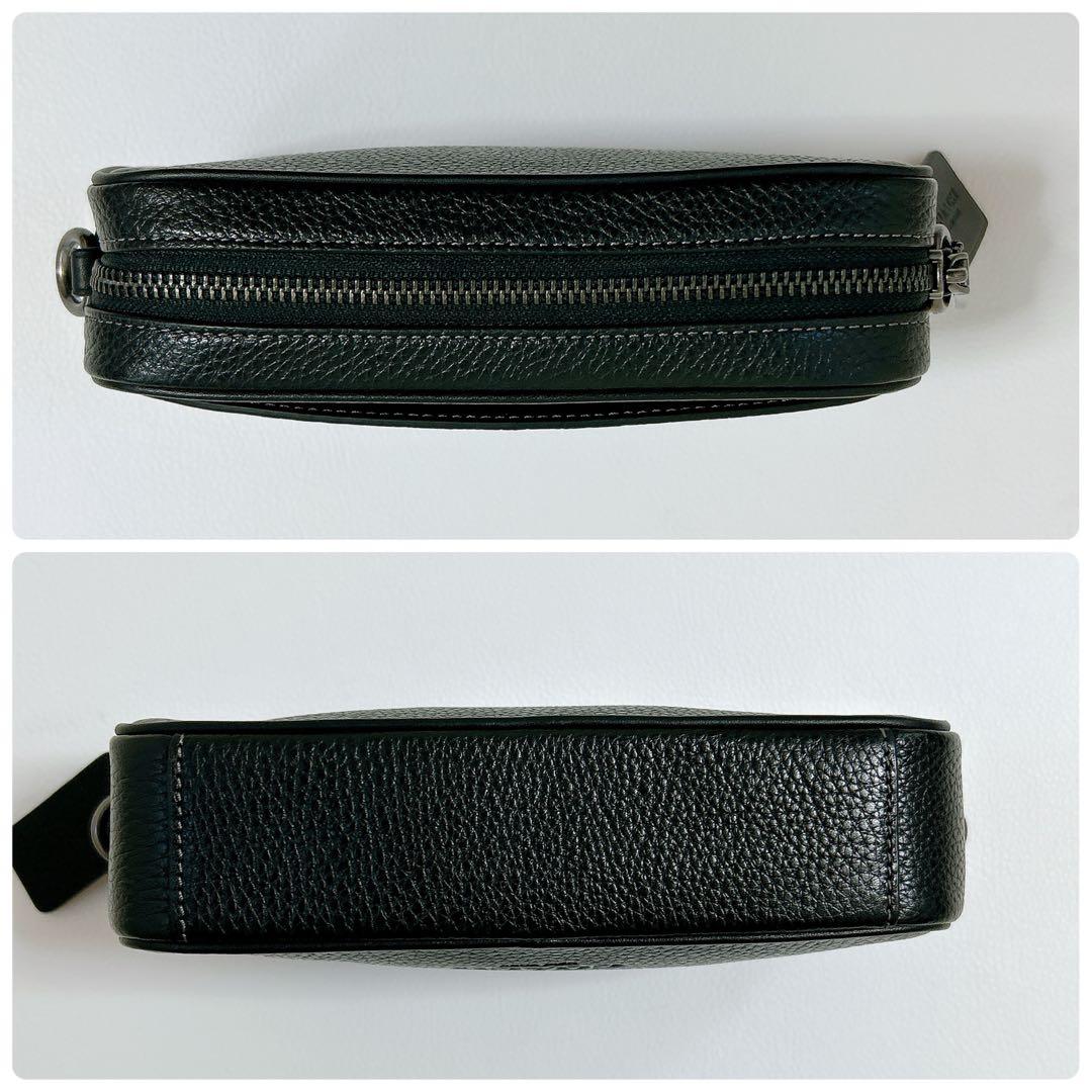 極美品 コーチ ジェイデン ショルダーバッグ クロスボディ 2way レザー 黒