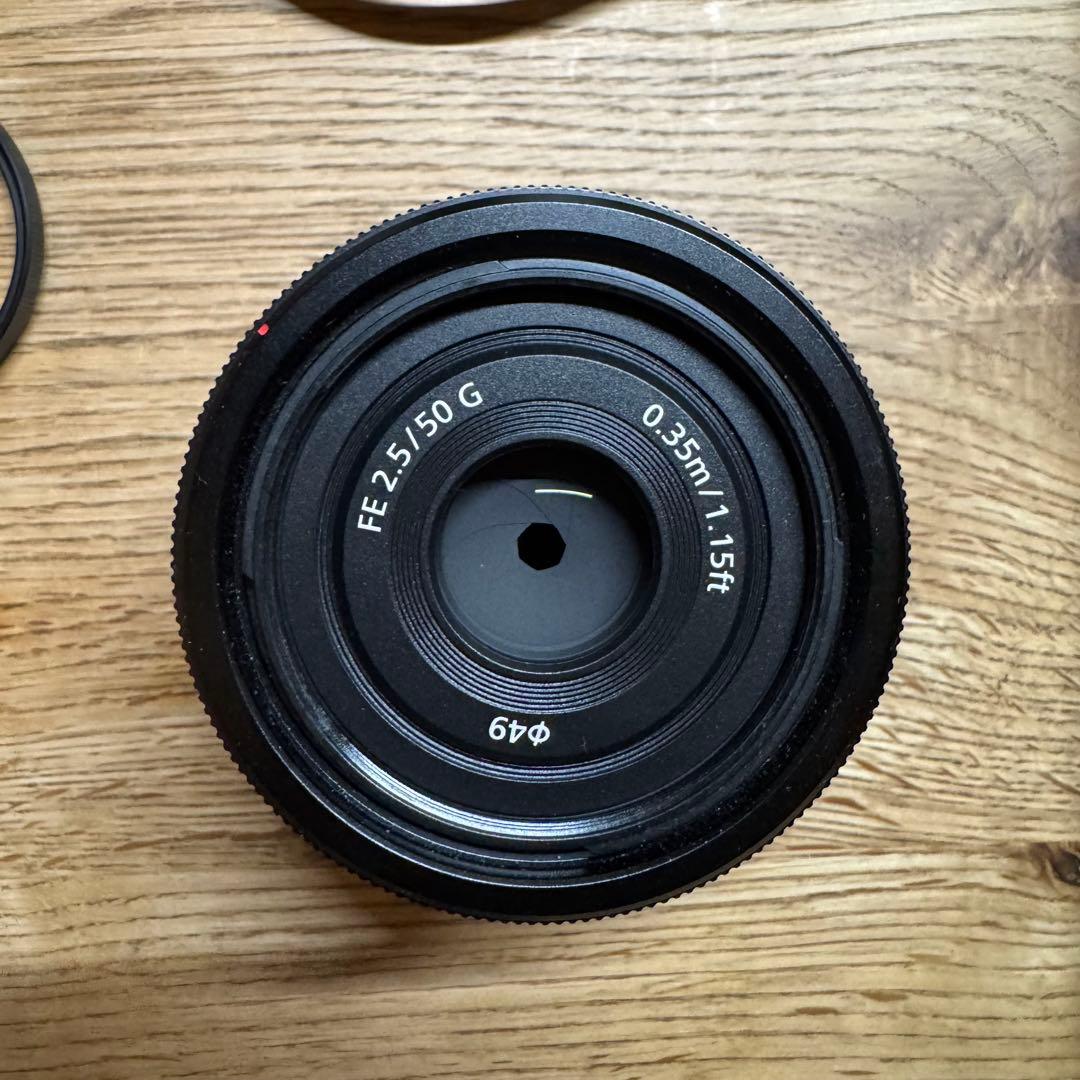Sony 50mm F2.5 Gレンズ SEL50F25G
