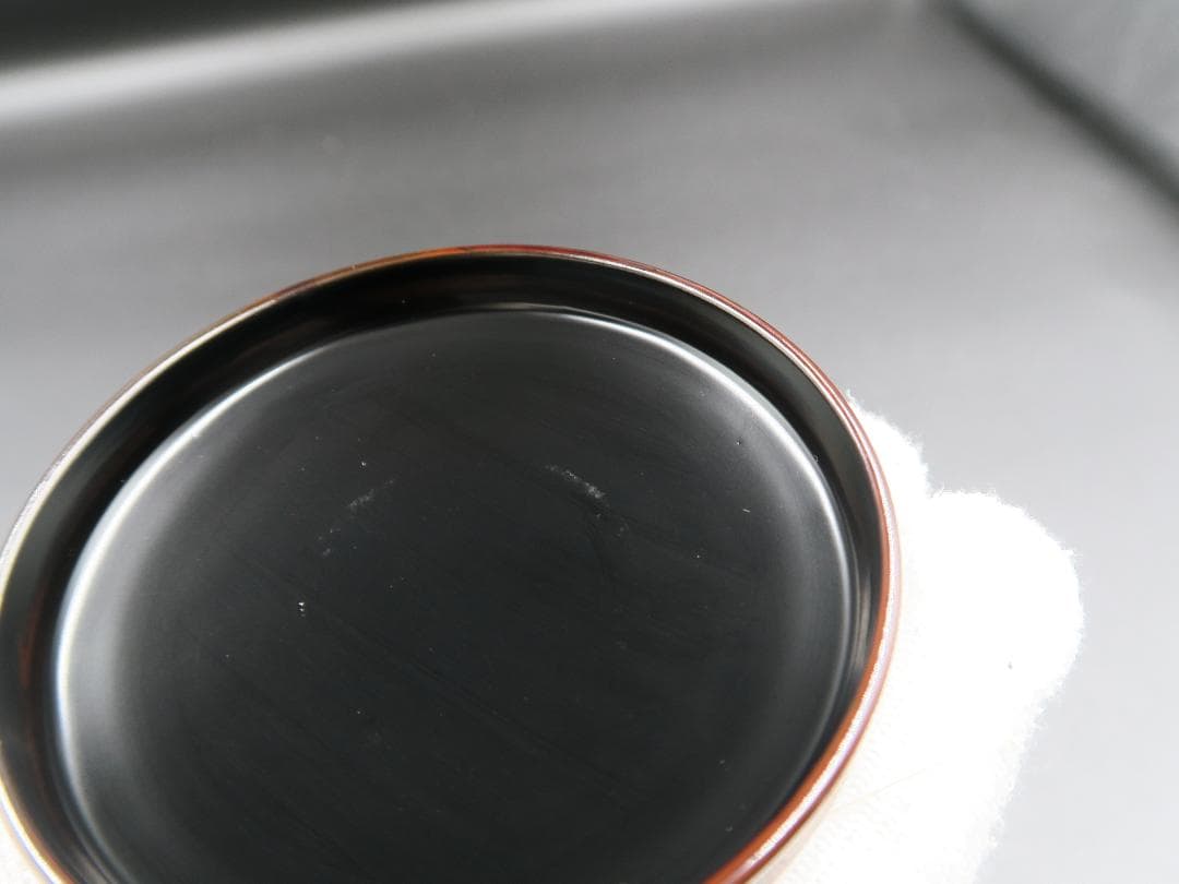 【極美品】輪島塗 千筋箸洗 小吸物椀 座創軒漆正造 五客揃 天然木 共箱