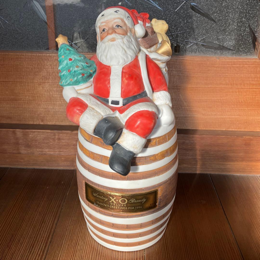 SUNTORY XO DELUXE BRANDY サンタクロースボトル 1996