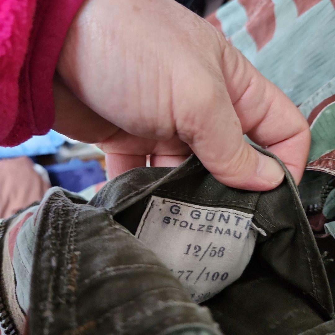 ユーロヴィンテージドイツ軍スプリンターカモジャケット