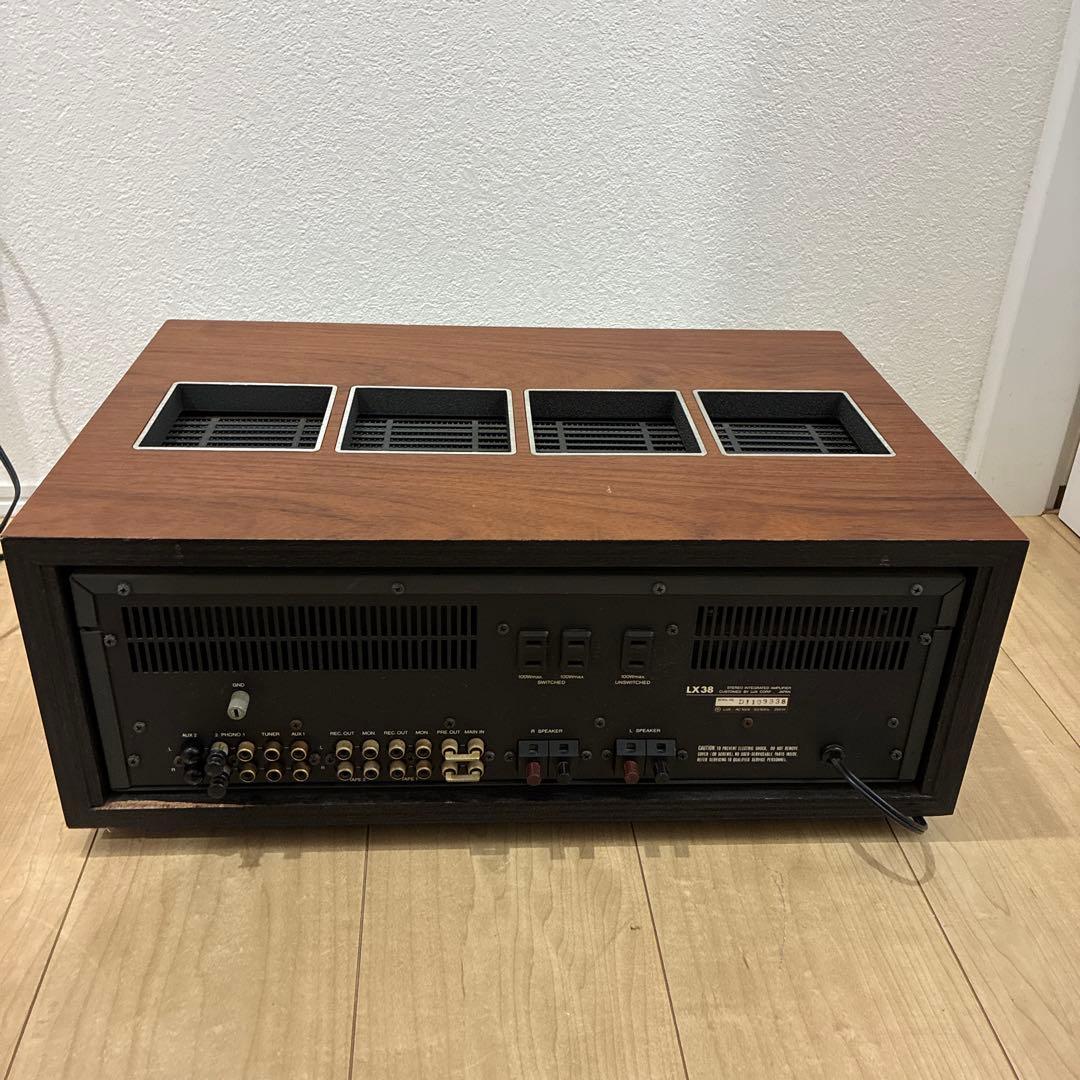 LUXMAN/ラックスマン LX38 真空管プリメインアンプ　動作良好です