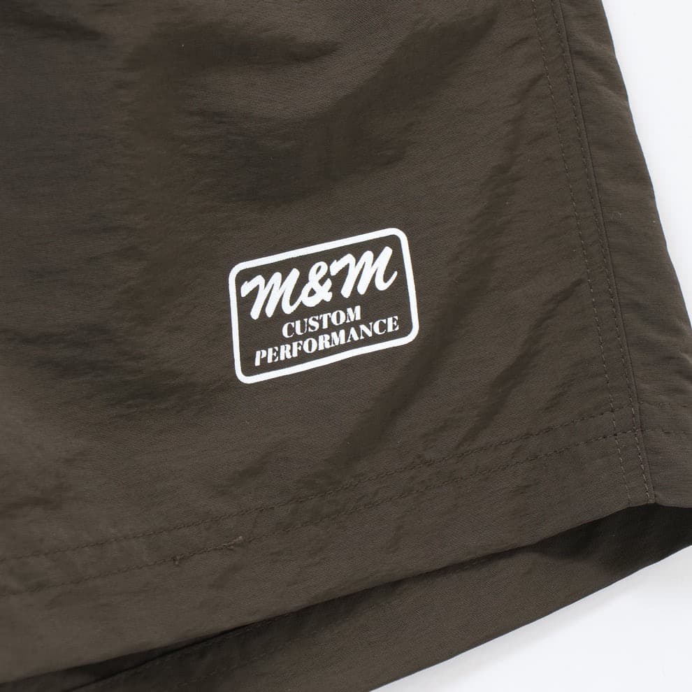 25ss M&M Nylon Shorts OLIVE サイズM