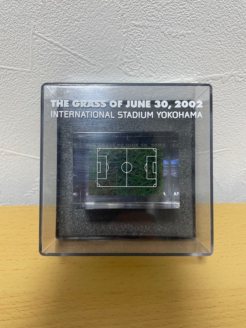 2002年　日韓ワールドカップ　決勝戦記念　ピッチ芝　サッカー