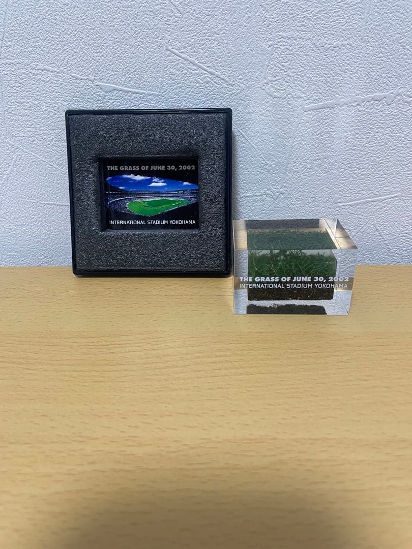 2002年　日韓ワールドカップ　決勝戦記念　ピッチ芝　サッカー