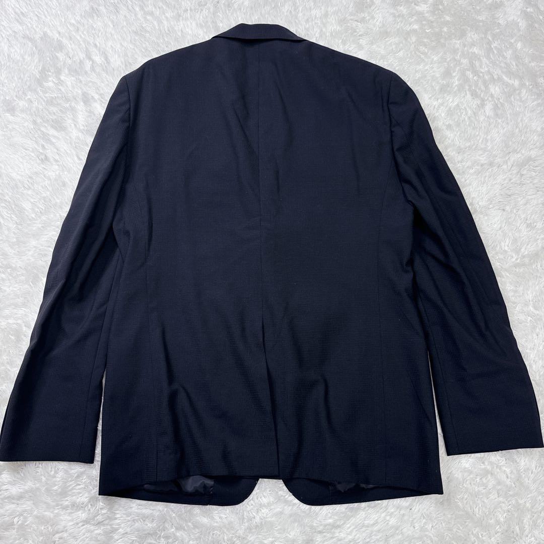 SUITSELECT スーツセレクト スリーピース チェック ネイビー AB5