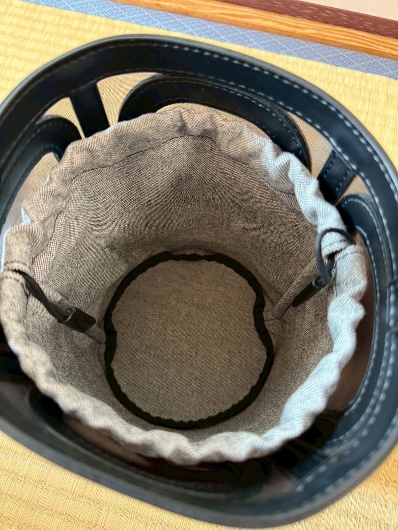 ポ*☆様 ORSETTO 黒 シアーバッグ　☆美品☆