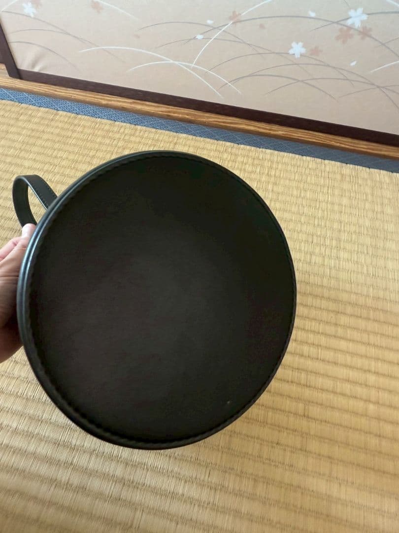 ポ*☆様 ORSETTO 黒 シアーバッグ　☆美品☆