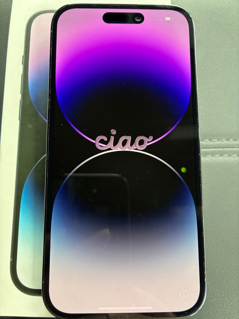 21時まで限定価格！iPhone 14 Pro ディープパープル simフリー