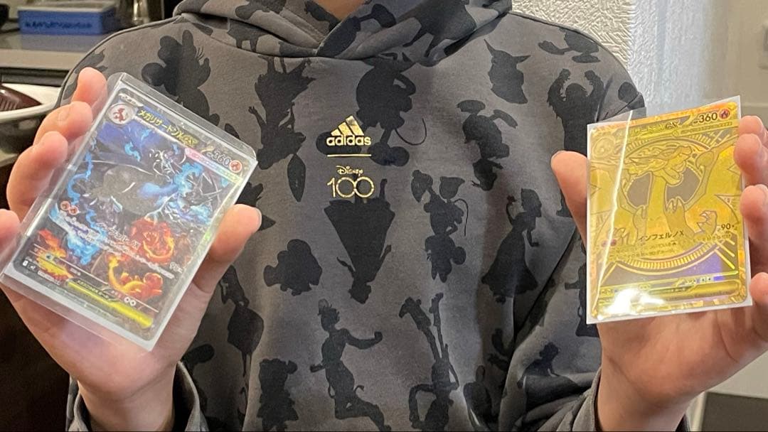 メガリザードンX EX 360 HP トレーディングカード　インフェルノx