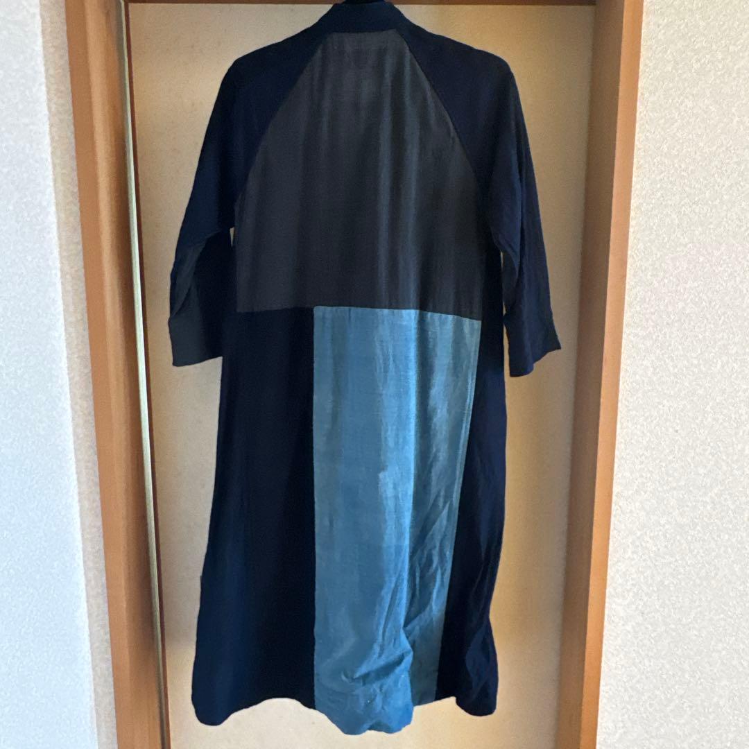オスティアジャパン衣 アンティーク 古布ワンピース 一点物