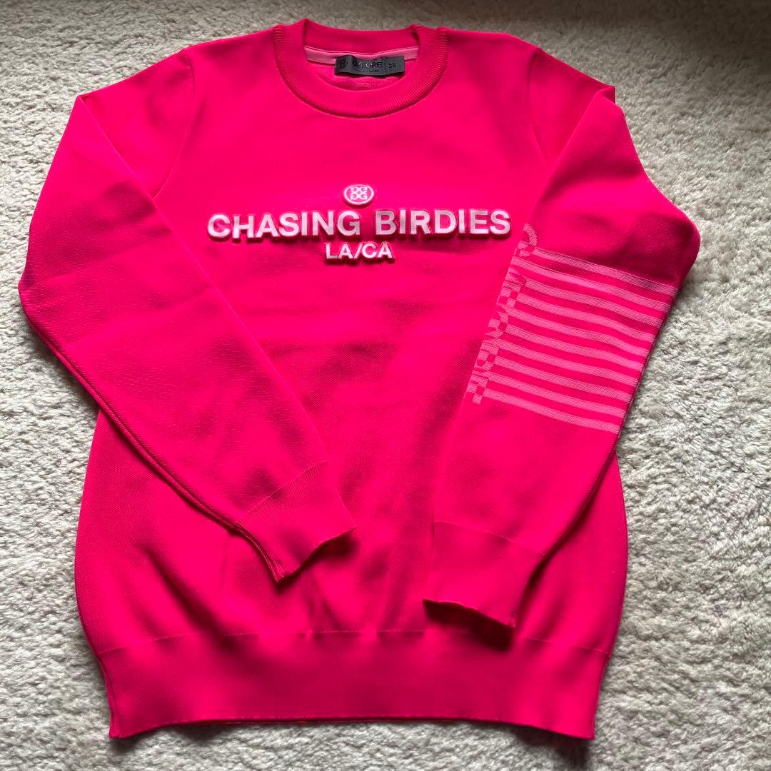 専用です。G/FORE CHASING BIRDIES セーター 36 ピンク