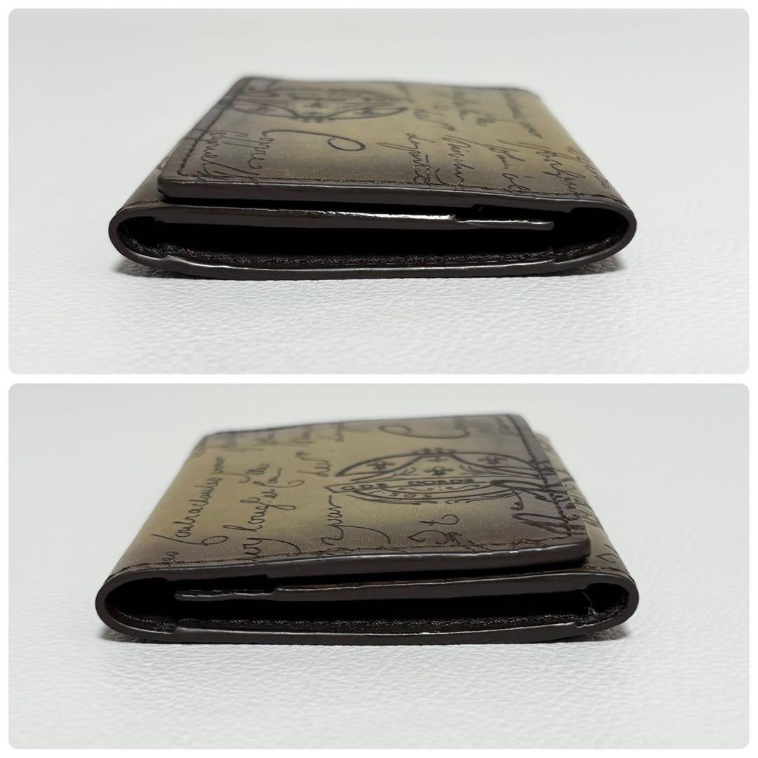 BERLUTI / インブイア スクリットレザー カードホルダー 名刺入れ