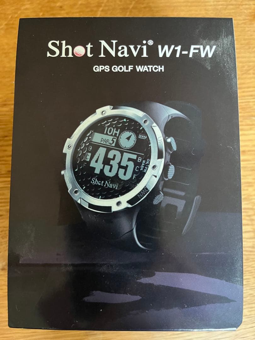 【JAL機内購入】【未使用】Shot Navi W1-FW GPSゴルフウォッチ