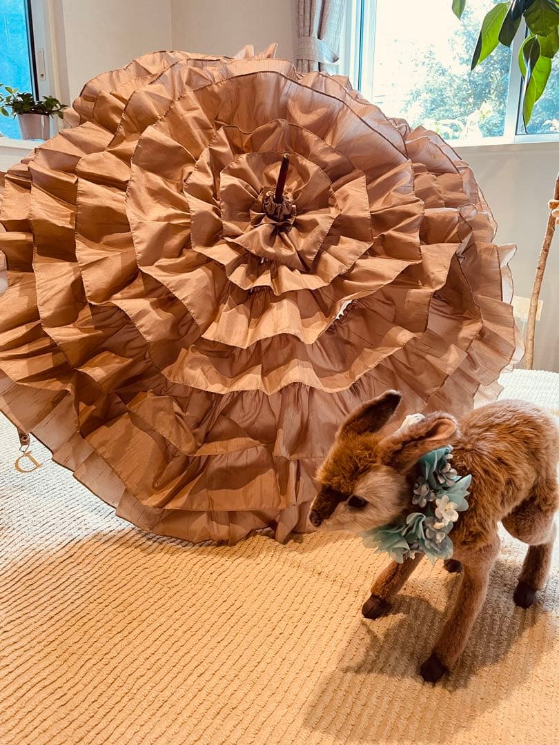 ❤️エレガントなフリルいっぱい★日傘 ★晴雨兼用★プリンセス★ゴージャス★ゴスロリ