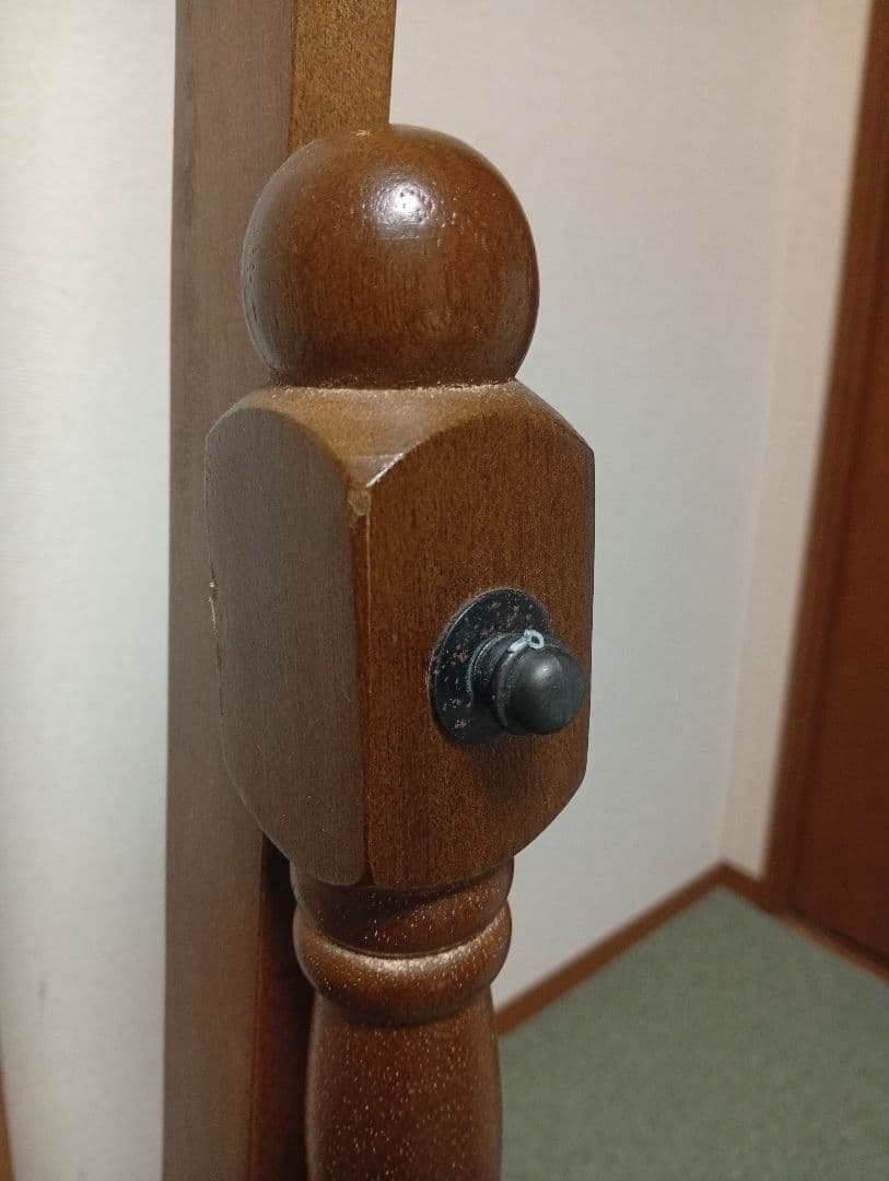 姿見　スタンドミラー　アンティーク調