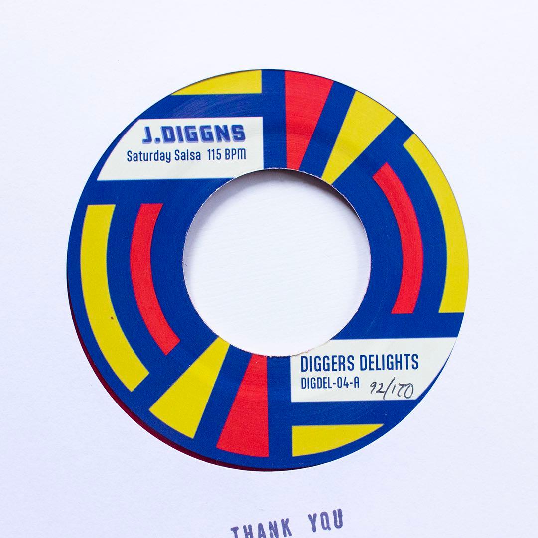 限定盤 激レア盤 J.DIGGNS SATURDAY SALSA