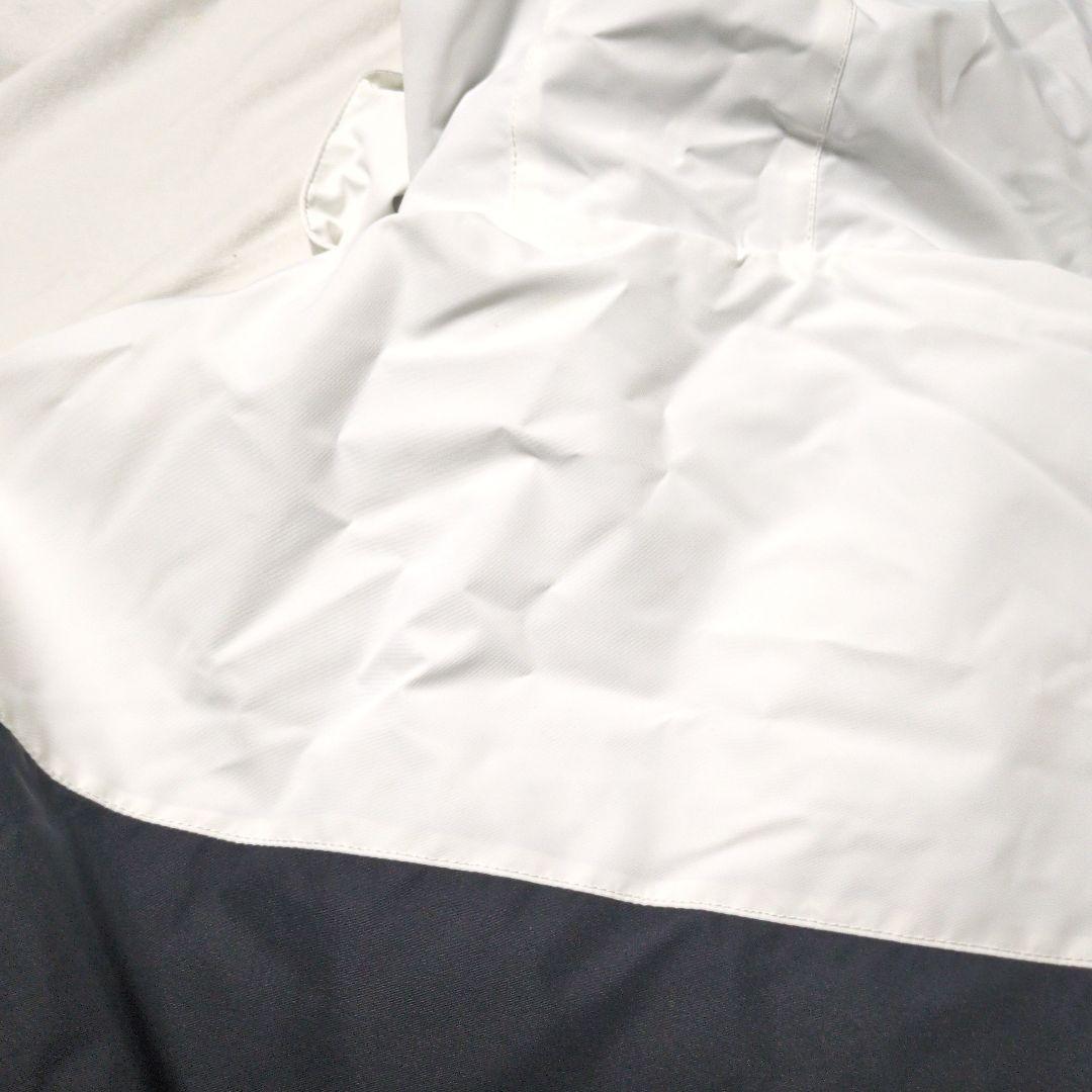 1回着 2024モデル kissmark スノボウェア 白 黒 L 上下セット