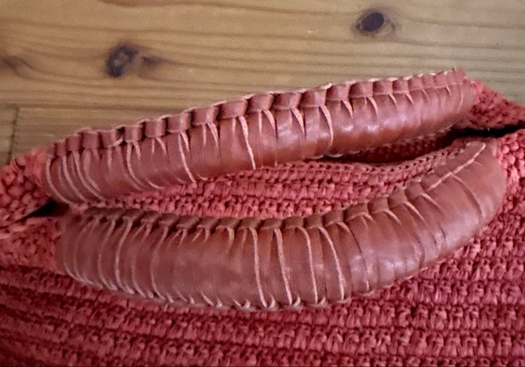 お値下げ☆美品☆ヘレンカミンスキー☆ラフィアトートバッグ