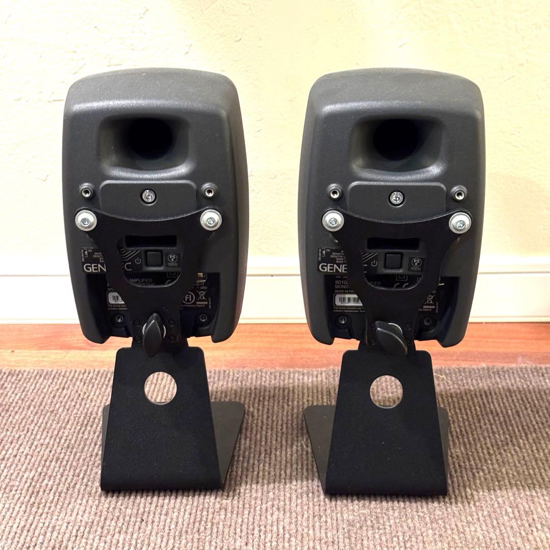 【フラッシュセール】GENELEC 8010a セット純正オプションスタンド