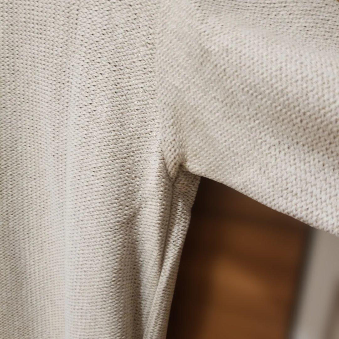 AURALEE ベージュ 長袖シャツワンピース サイズ1