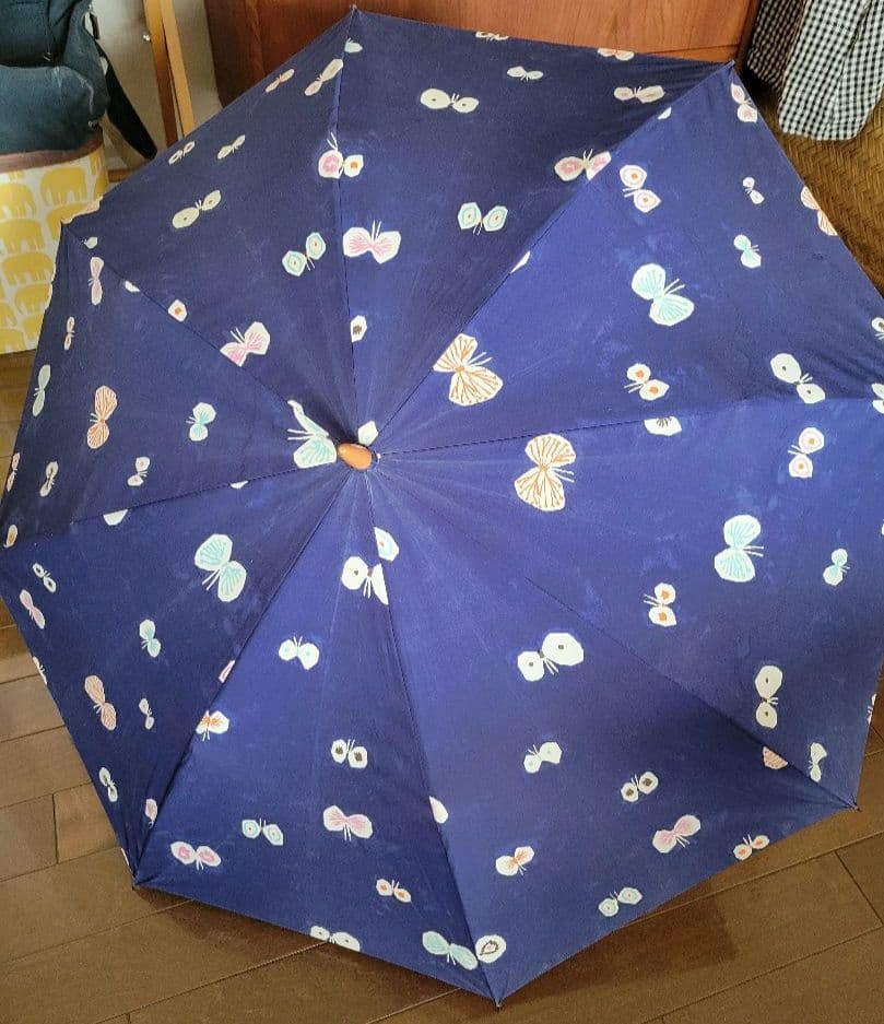 ミナペルホネン　日傘　晴雨兼用　hanahane