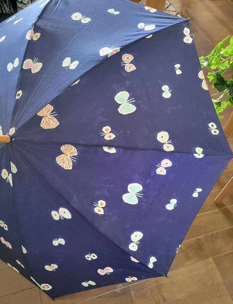 ミナペルホネン　日傘　晴雨兼用　hanahane