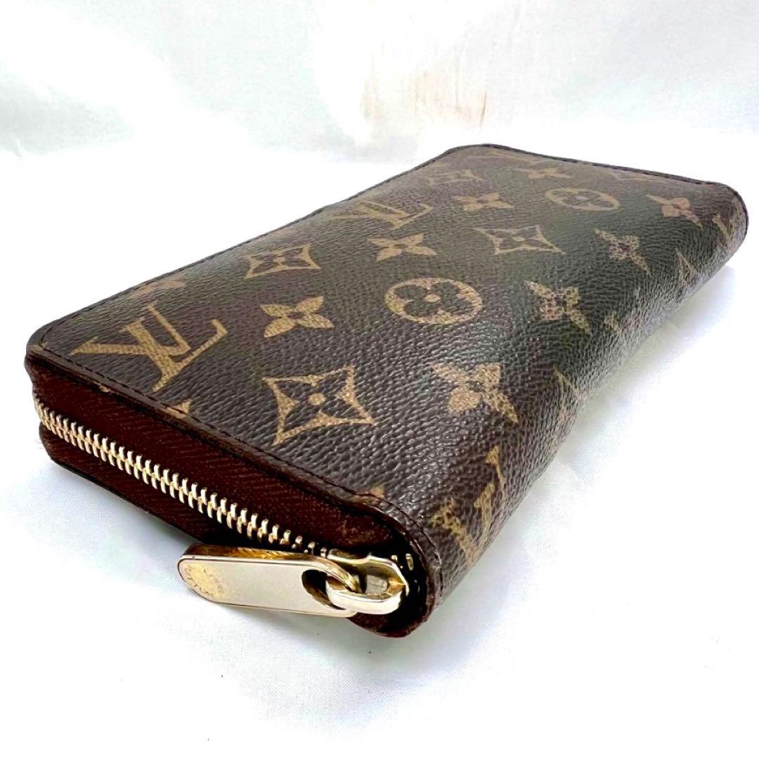 【美品】 ルイヴィトン モノグラム ジッピーウォレット M60017 長財布