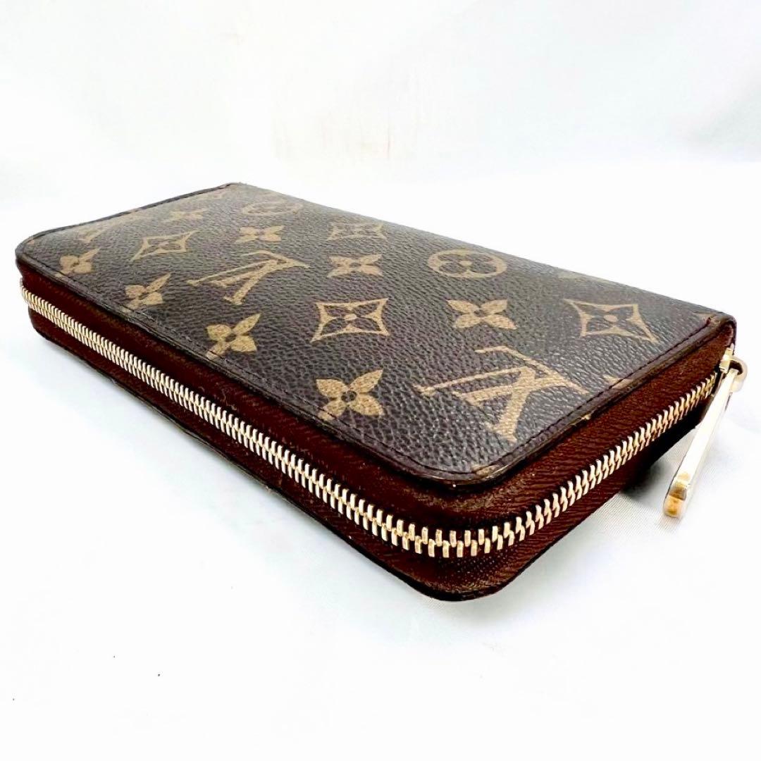 【美品】 ルイヴィトン モノグラム ジッピーウォレット M60017 長財布