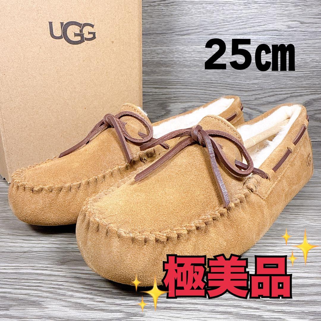 未使用級✨　アグ　ダコタ　モカシン　デッキシューズ　ムートンブーツ　箱付き