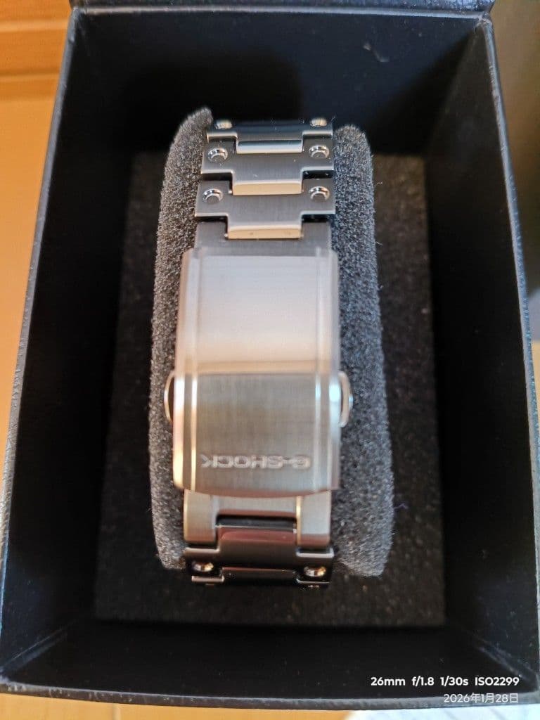 僕*ん様 G-SHOCK GMW-B5000BPC-1 ブラックメタリックUSE