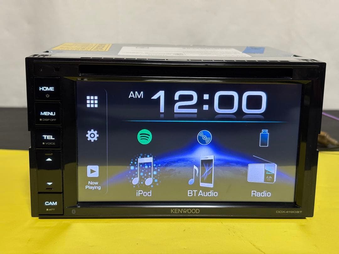 DDX4190BT ケンウッド　DVDデッキ　Bluetooth 難あり