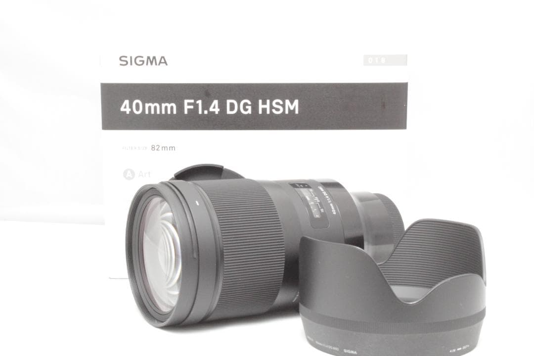 E！SIGMA 40mm F1.4 DG HSM Art　SONY用
