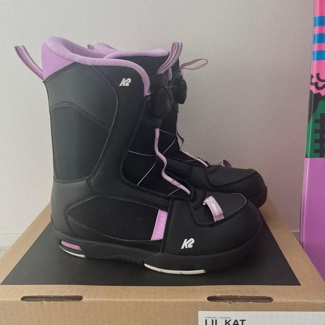 K2✴︎使用3回✴︎LIL KAT スノーボードブーツ 22〜24センチ