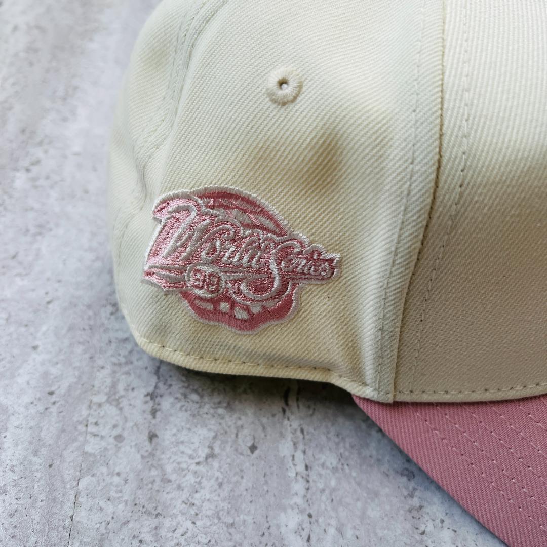 新作 海外限定 NY ヤンキース ニューエラ ピンク pink ツートン