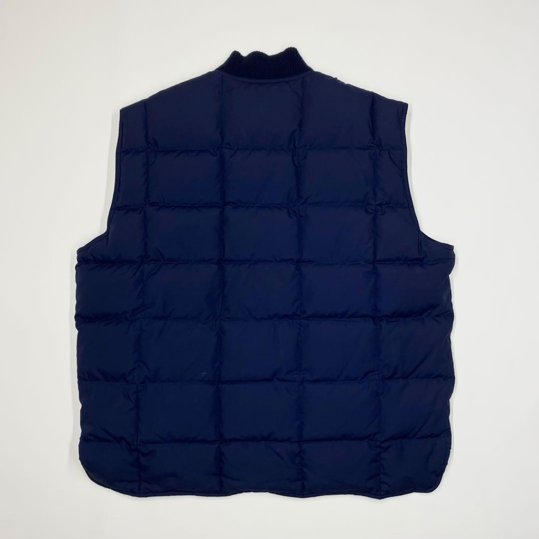 【人気】80s エディーバウアー ダウンベスト XL キルティング ビンテージ