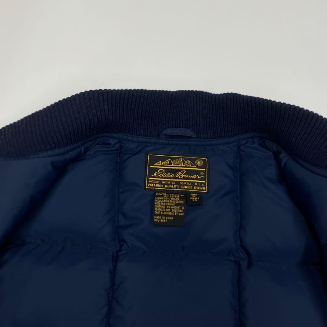 【人気】80s エディーバウアー ダウンベスト XL キルティング ビンテージ