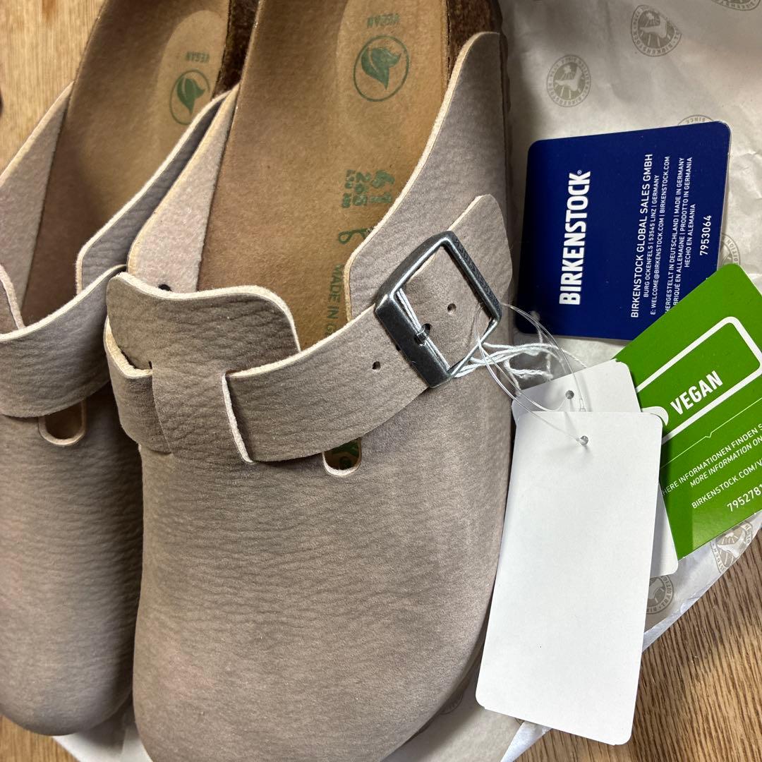 BIRKENSTOCK ボストン　41 26.5 デザートダストグレー