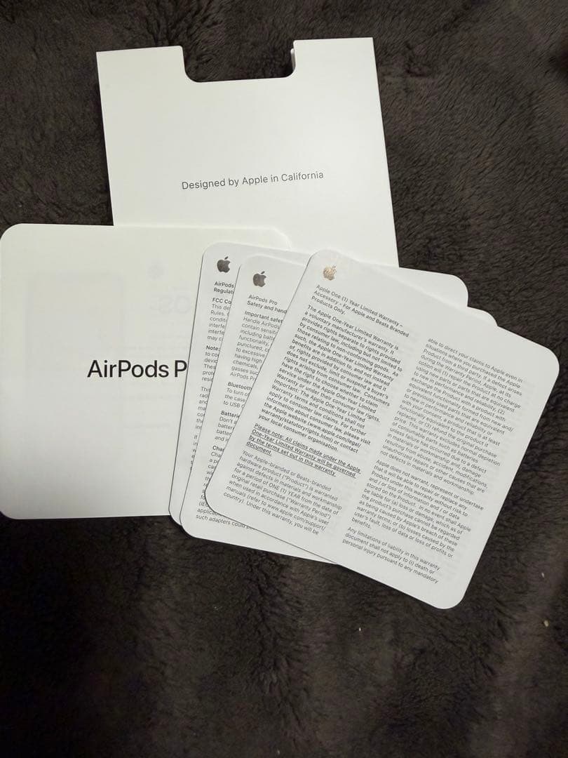 【完全動作品】第1世代　AirPods Pro 本体＋充電ケース 外箱付