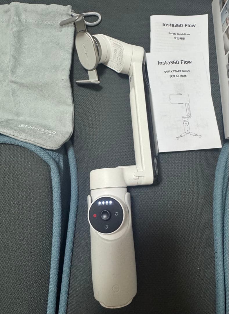 【中古】Insta360 flow ジンバル (ホワイト)