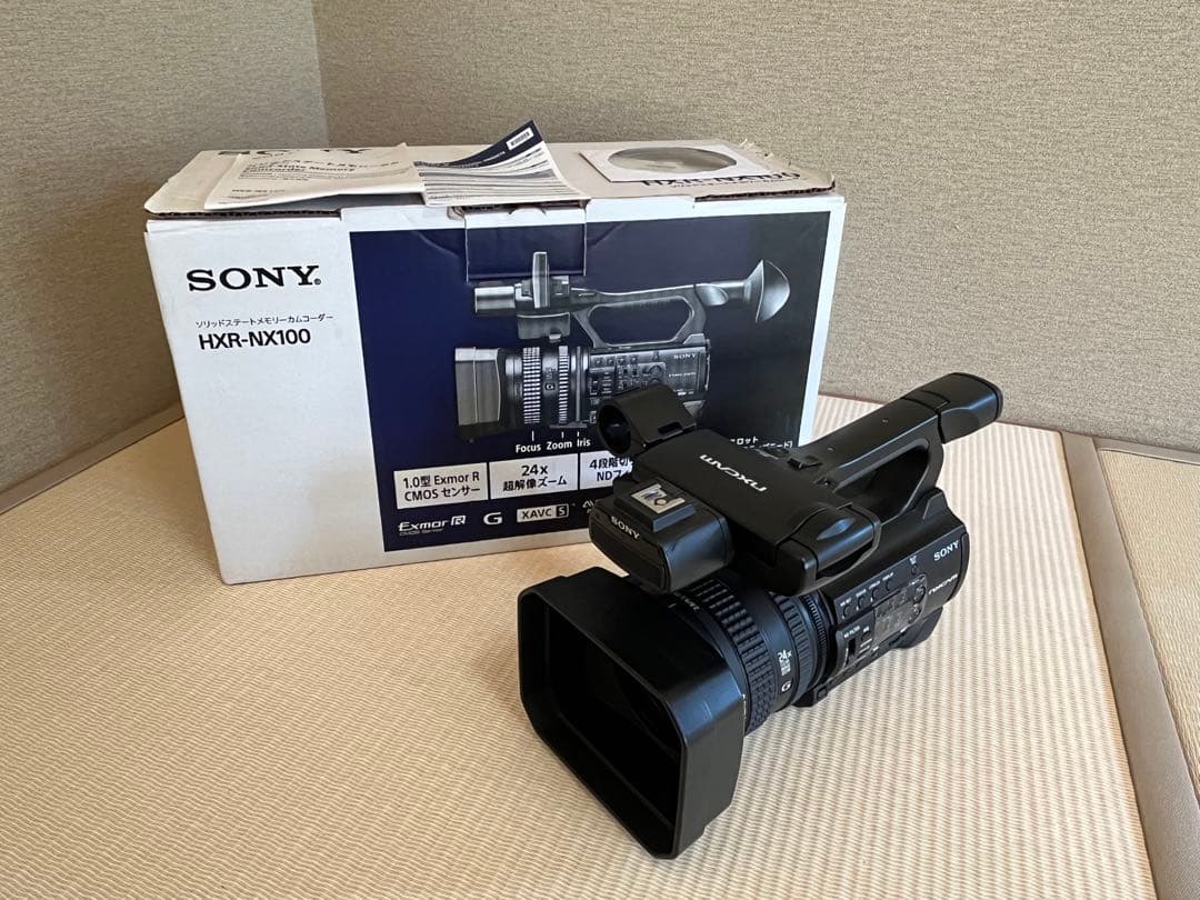 値下げ可能/SONY HXR-NX100 業務用ビデオカメラ 本体
