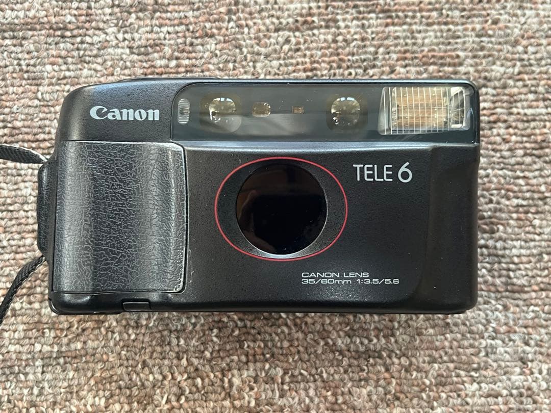 キヤノン Autoboy TELE 6 Date カメラ 中古 取説・ケース付