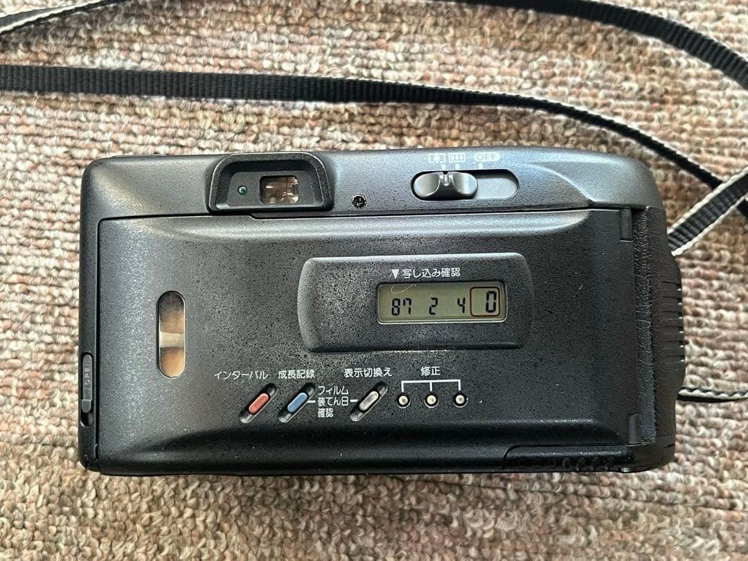 キヤノン Autoboy TELE 6 Date カメラ 中古 取説・ケース付