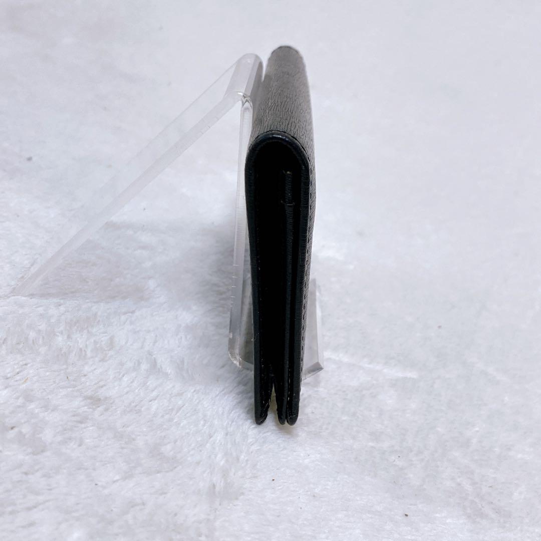 美品　PORTER　カレント　カードケース　名刺入れ　ブラック　黒　レザー　牛革