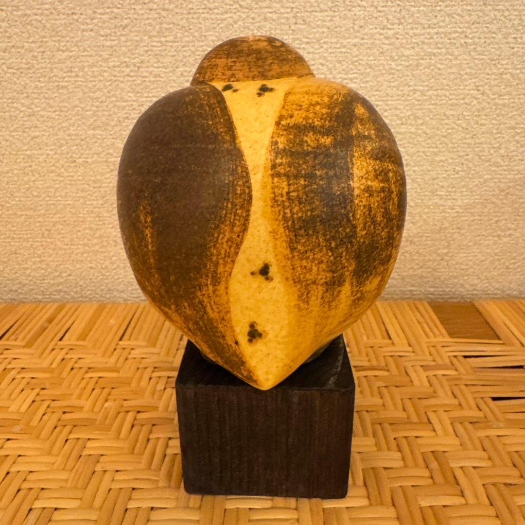 置物 Lisa Larson Fenix Gottfrid Brown