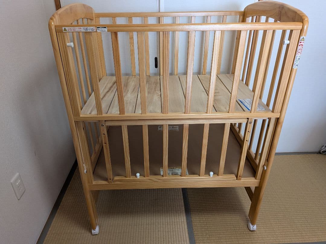 ハイポジション ミニベビーベッド KATOJI