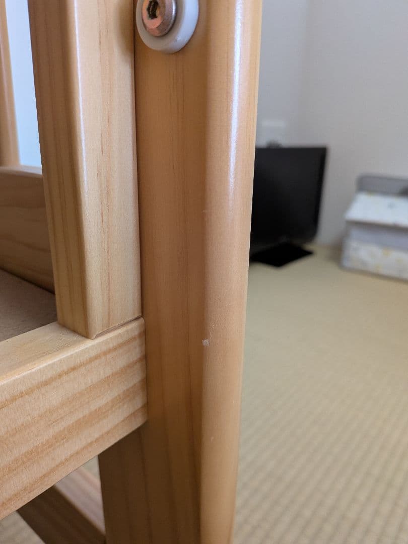 ハイポジション ミニベビーベッド KATOJI