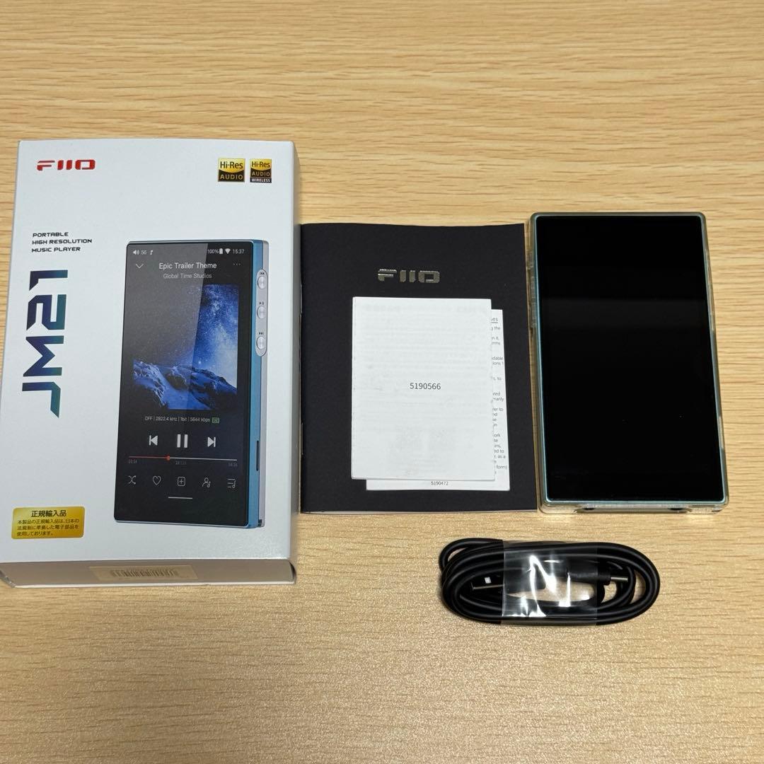 ポータブルプレーヤー FiiO JM21 Blue